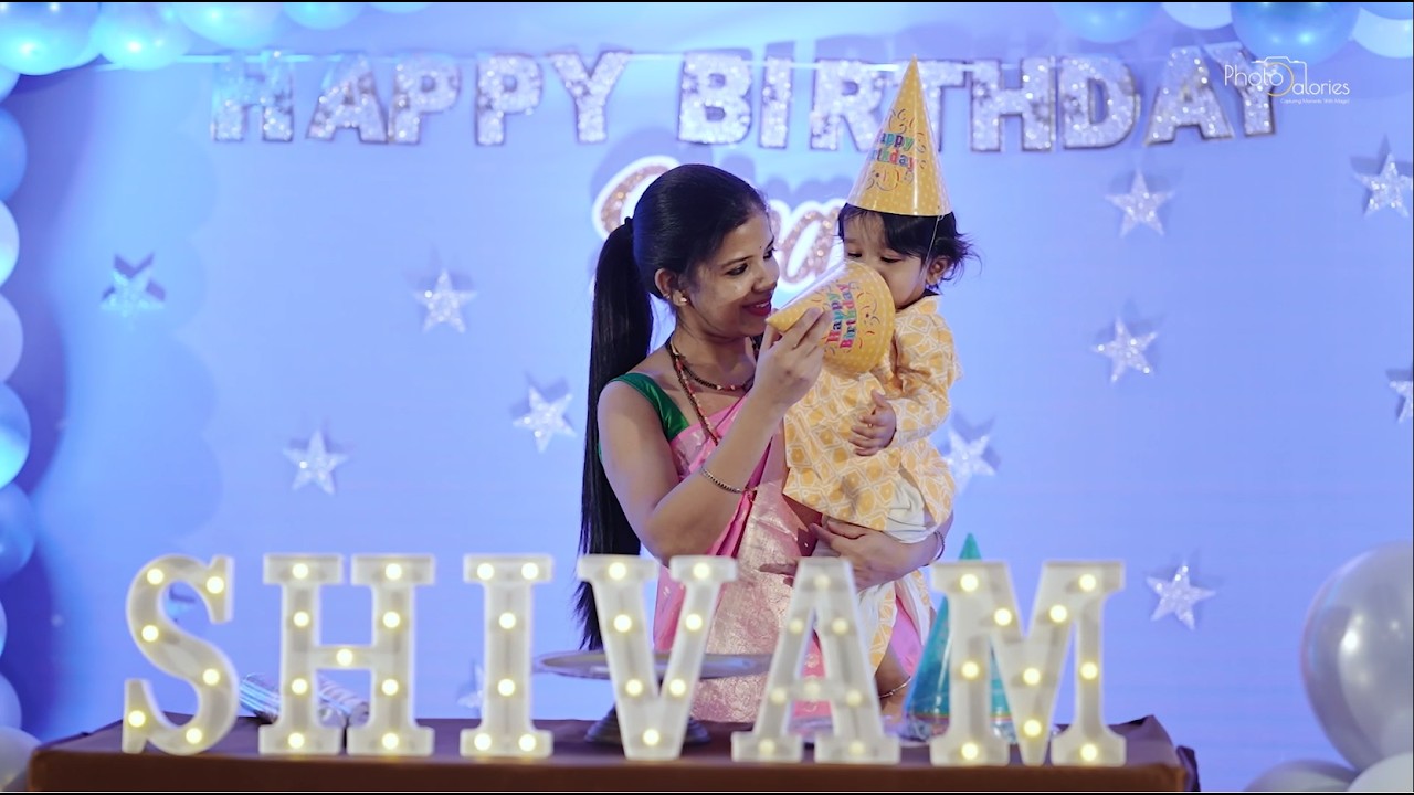 SHIVAM BIRTHDAY HIGHLIGHTS | CINEMATIC VIDEO | CUTE BOY | PHOTO CALORIES | BHARATHAM STUDIO