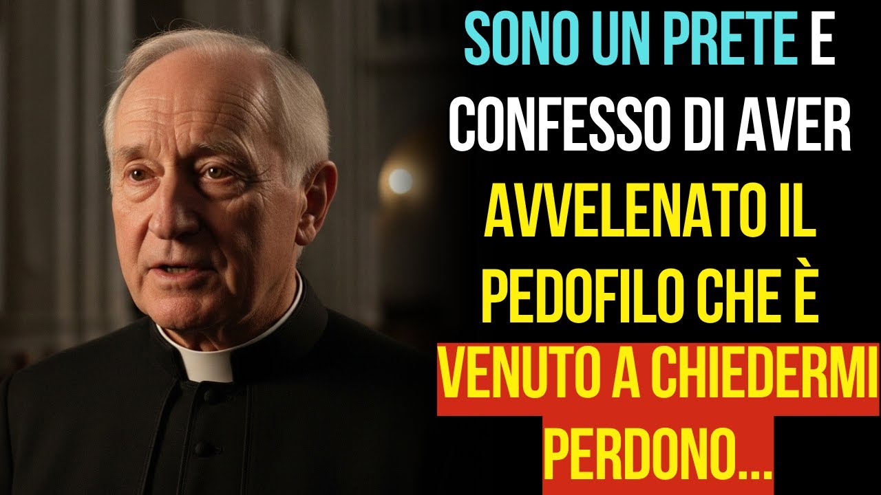 Sono un prete. Nel 2017, a Roma, ho avvelenato chi cercava il mio perdono