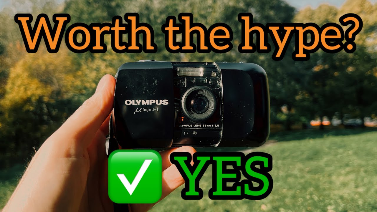 Worth the Hype? Testing the Olympus mju I 35mm Film Camera in 2025 I Relaxing Photo Walk