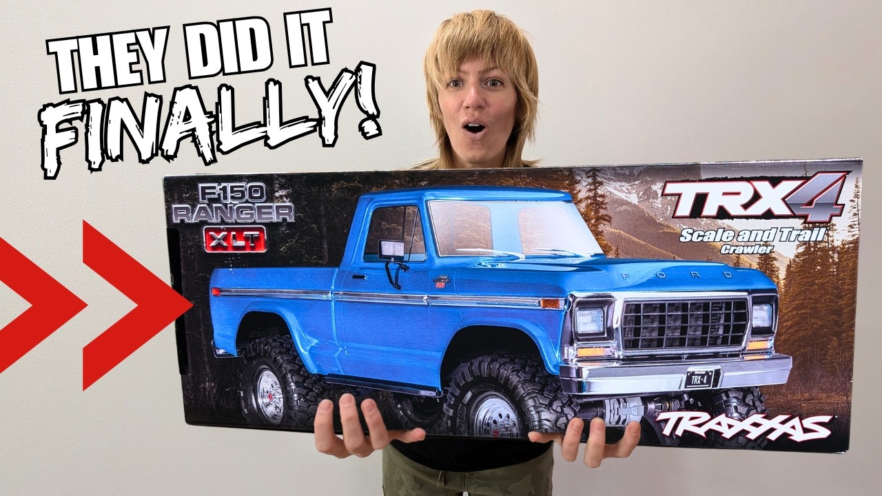 Распаковка НОВОГО Traxxas TRX-4 F150 Ranger XLT!