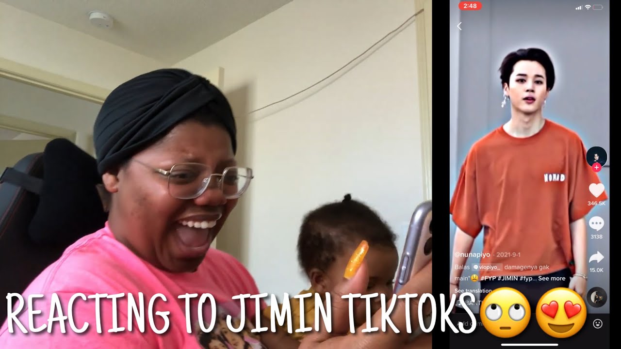 REACTING TO JIMIN TIKTOKS......BIG MISTAKE!