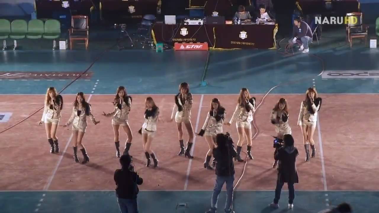 [Fancam] 091119 SNSD - Genie@NH Nonghyup 2009-2010 V-League
