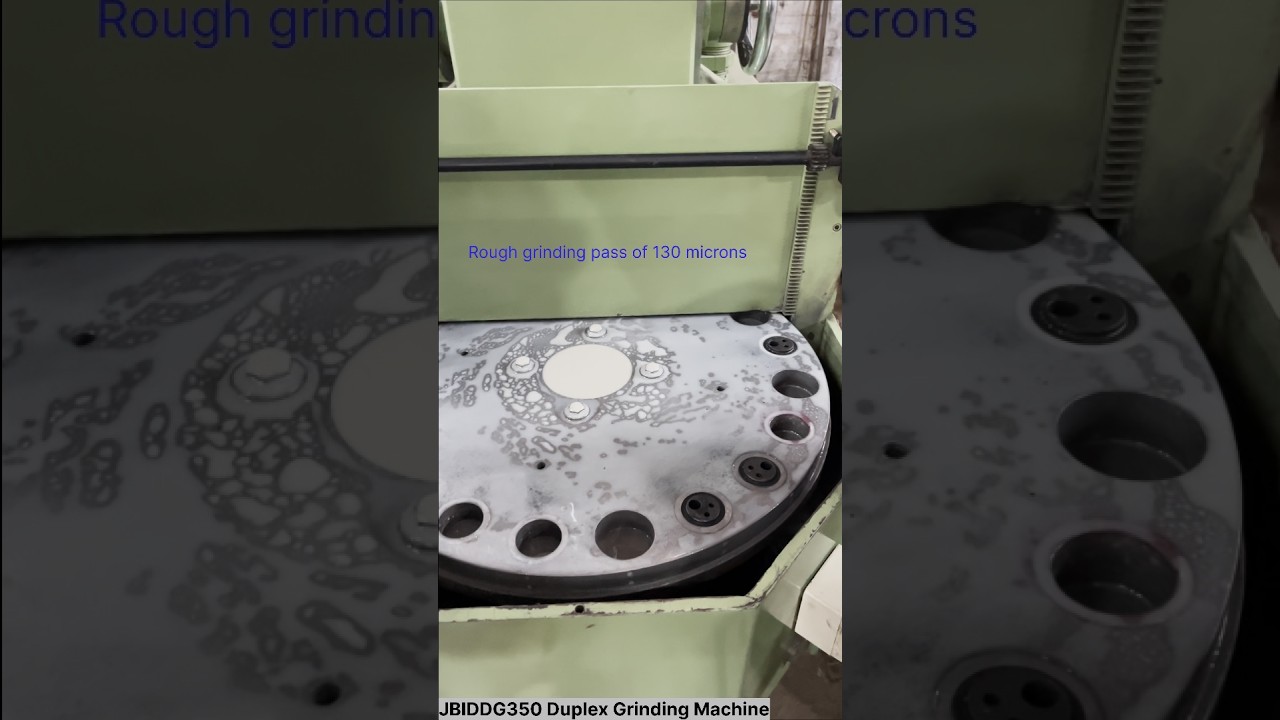 Bearing Inner Face Grinding | Double Disc Grinder