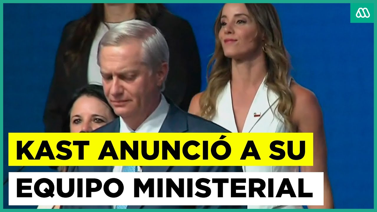 José Antonio Kast confirmó a Mara Sedini, Jorge Quiroz y Ximena Rincón en su Gabinete