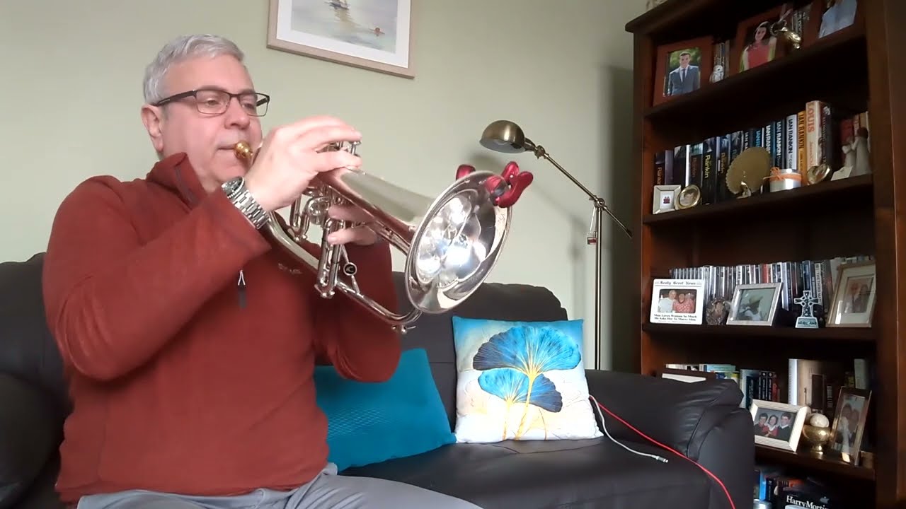 Flugelhorn high notes are not dependent on mouthpiece choice.