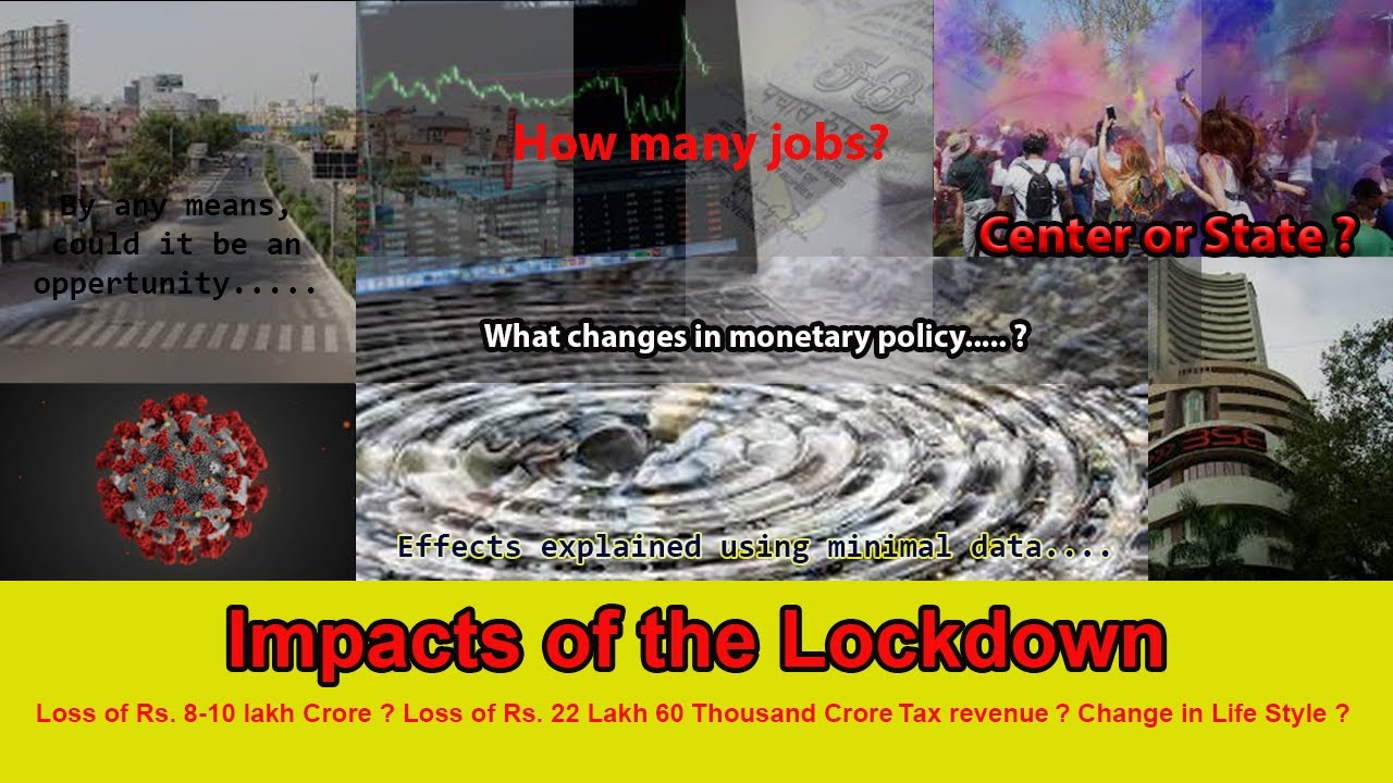 Impacts of Lockdown | Economic Packages | Monetary Policy Changes |  #SocioEconomicKnock #Lockdown