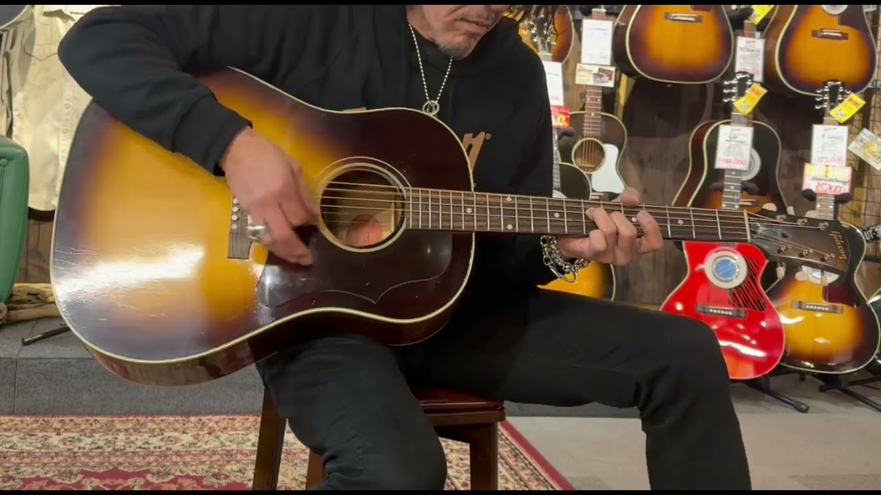 【試奏動画】Gibson Custom Shop Murphy Lab  1960 J 45 ADJ VS Light Aged #20086054