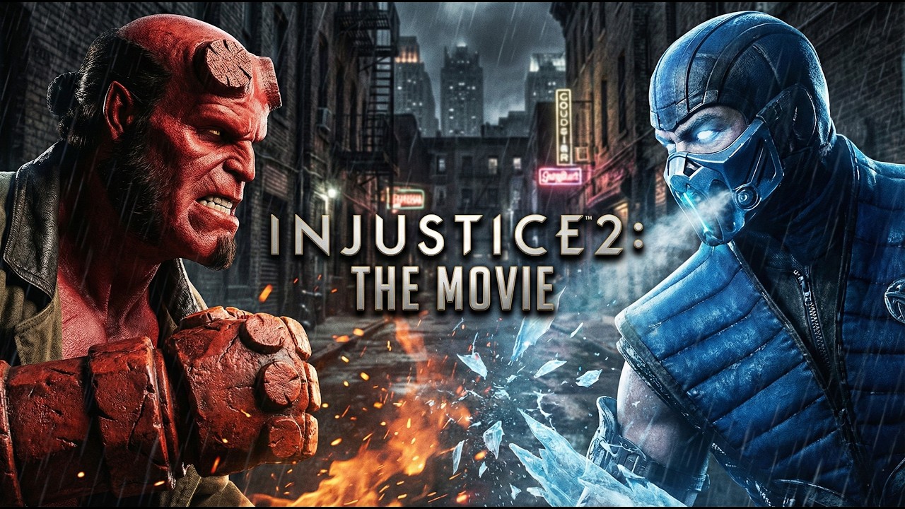 Is this a Game or a Movie? 😱 INJUSTICE 2 Realistic Battles (No HUD Gameplay)