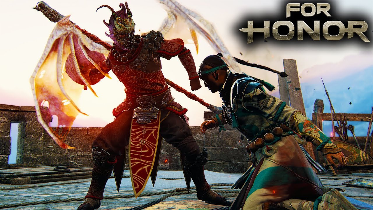 Unstoppable Team Anti-Ganking with Demon Wyvern [For Honor]
