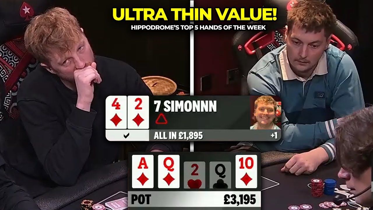 Безумный ривер-джем!? Топ-5 покерных раздач недели.