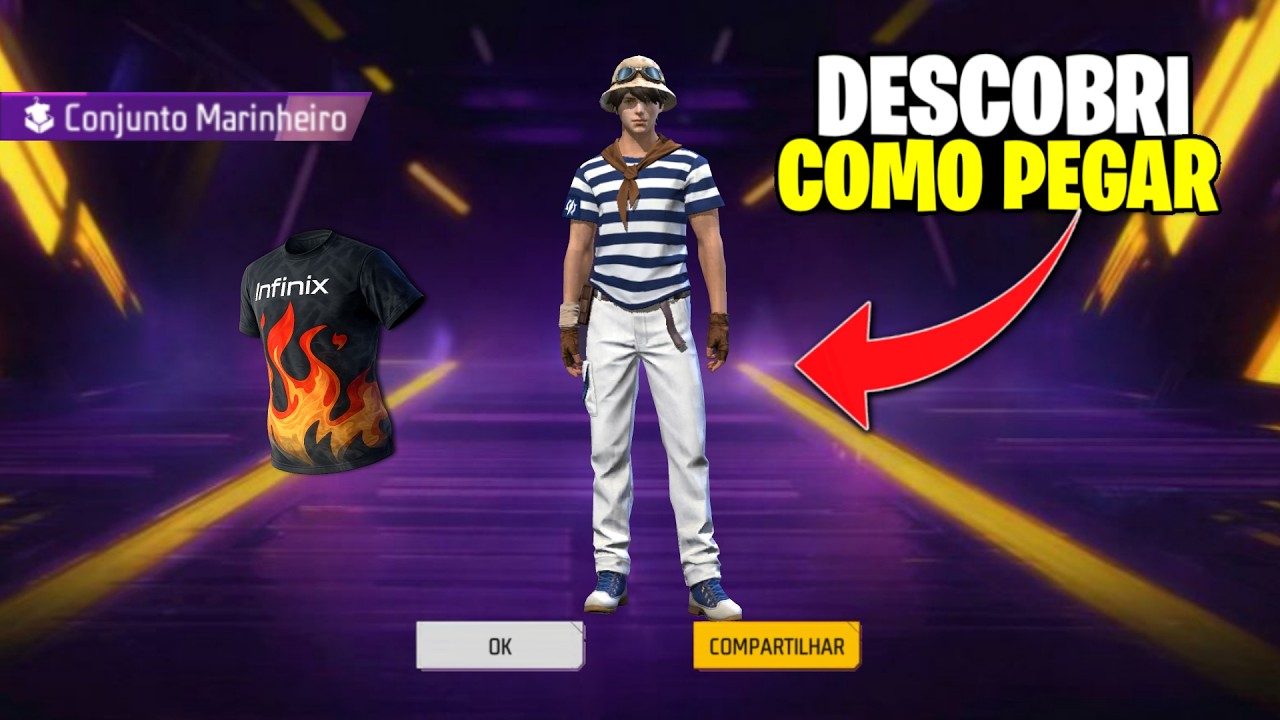 URGENTE!! DESCOBRI COMO PEGAR O AVENTUREIRO 2 FÁCIL NO FREE FIRE