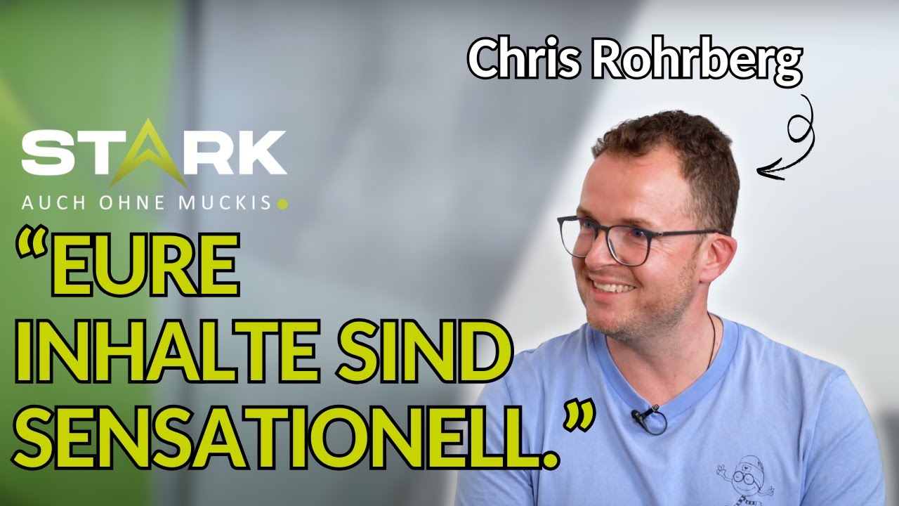 Vom Geschäftsführer zum Kinderstärker // Erfolgsinterview Chris Rohrberg