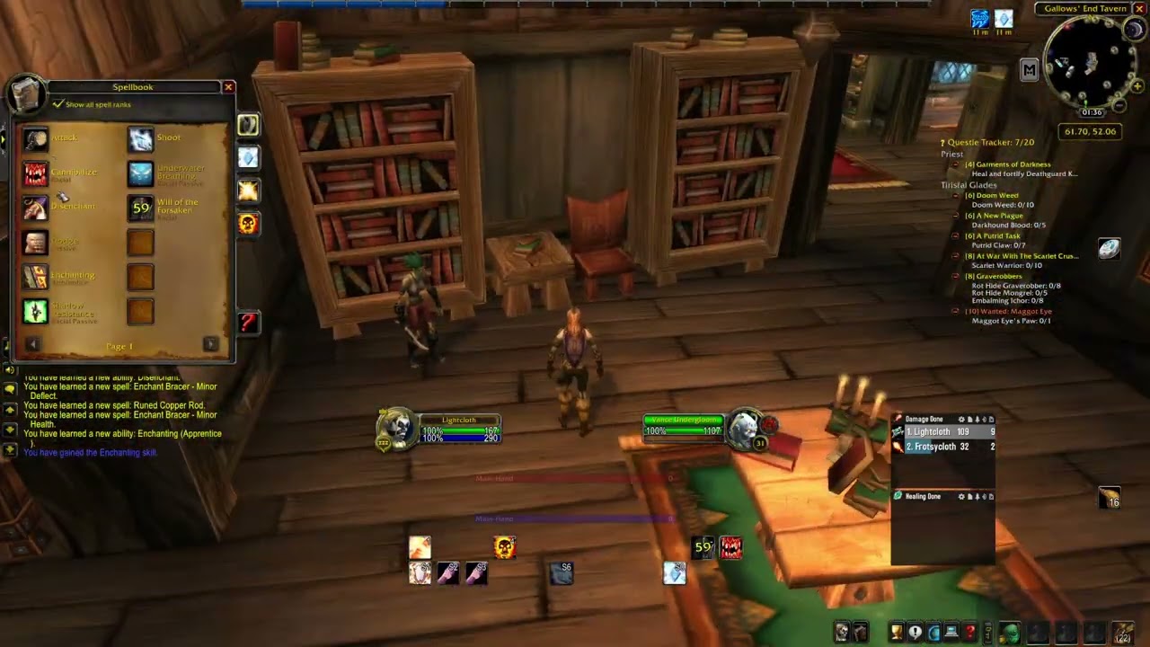 THE RETURN OF FROTSYCLOTH AND LIGHTCLOTH