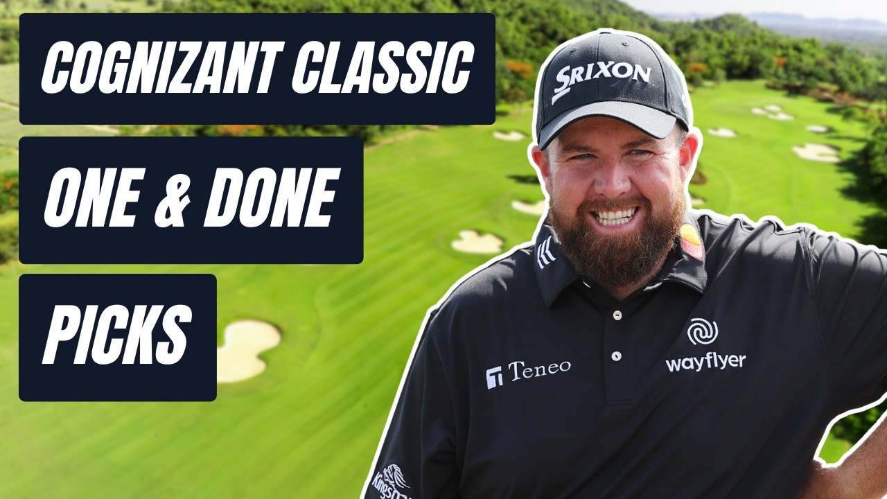 Cognizant Classic Picks for Golf One & Done Pools | Best Plays & Longshot Sleepers