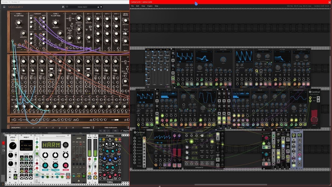 Modular madness with 3 good modular audio plugins