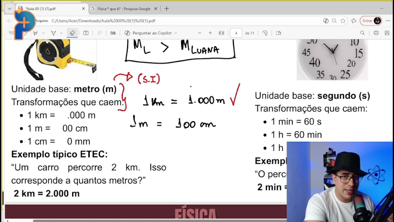 Unidades e Medidas | ETEC 2027 com o maior do Vestibulinho! AULA 03.
