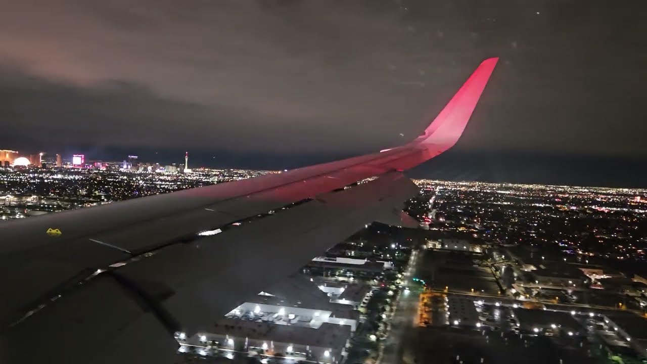 Frontier Airlines Airbus A320NEO Landing at LAS (N380FR)