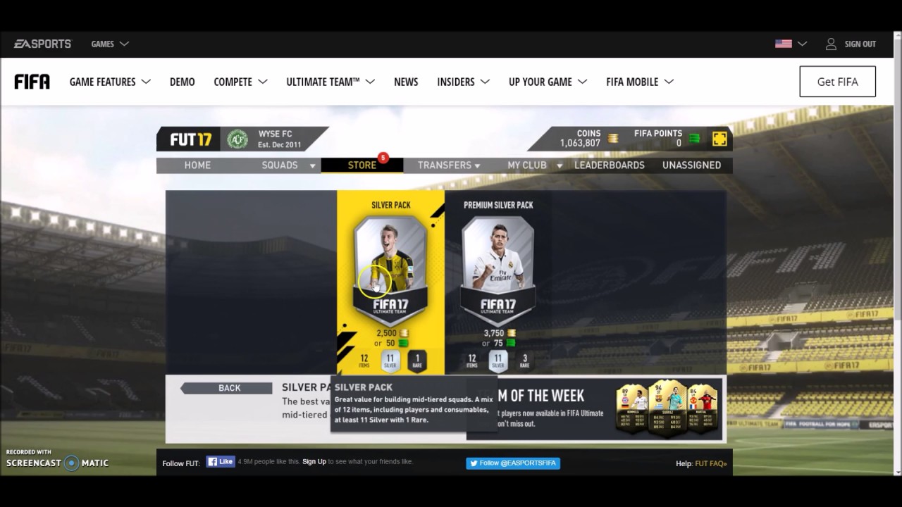 FIFA 17 *BEST* Silver Pack Method #1 Easy Profit & Great Pulls!!!