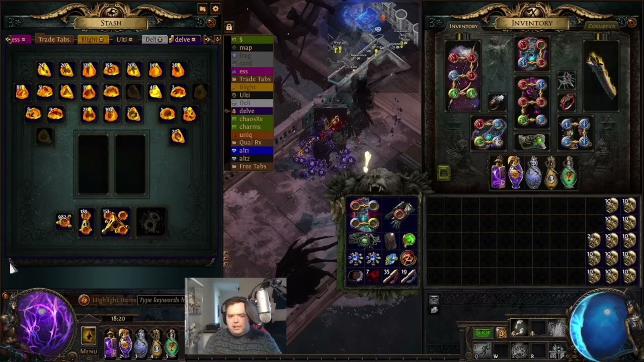 [PoE 3.23] Recapping my Characters and Feats (1k Solo Delve) from 3.23 + My Ideas for 3.24