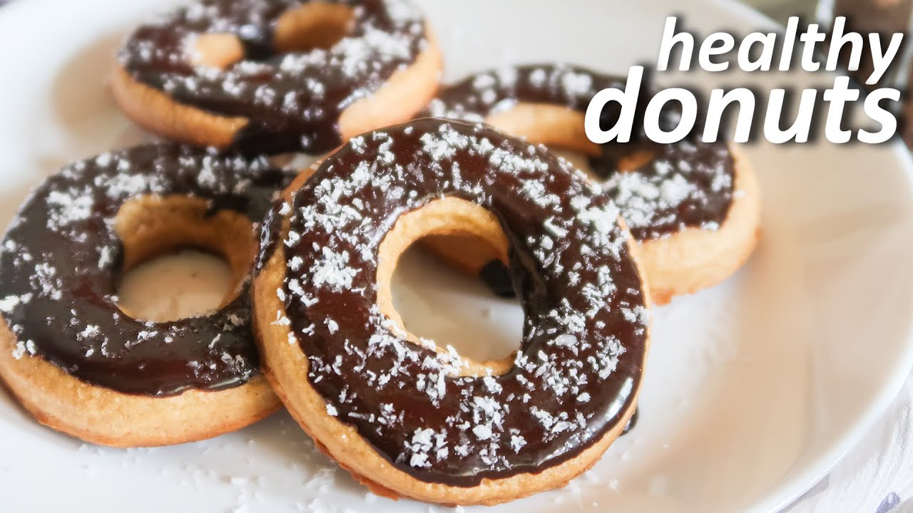 Healthy Sugar Free Donuts Recipe - Eggless, No Oven, No Fry | Easy To Make Fluffy Donuts