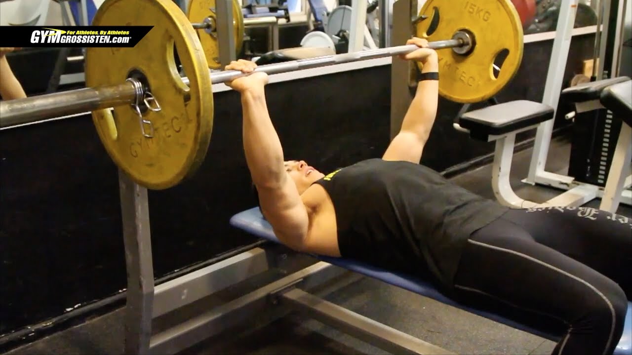 Alexander Myrvold viser teknikk: Benkpress - Treningstips med Gymgrossisten.com