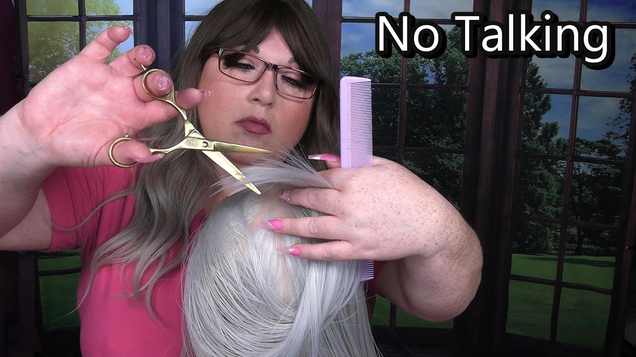 ASMR Hair Salon Roleplay (NO TALKING) (Wet Haircut, Razor Cut, Spray Sounds)
