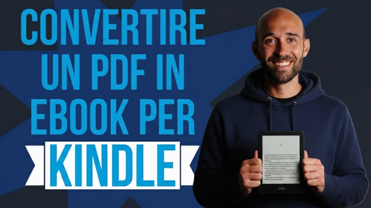 Come convertire un pdf in ebook per Kindle (3 metodi)