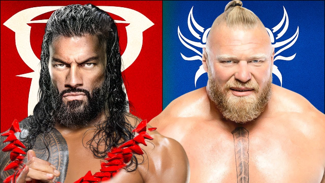 WWE 2K25 Brock Lesnar Vs Roman Reigns Tag Team Match