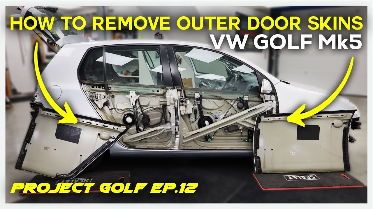 How To Remove Your VW Golf Mk5 Outer Door Panel Step by Step Guide! - Project Golf Ep.12