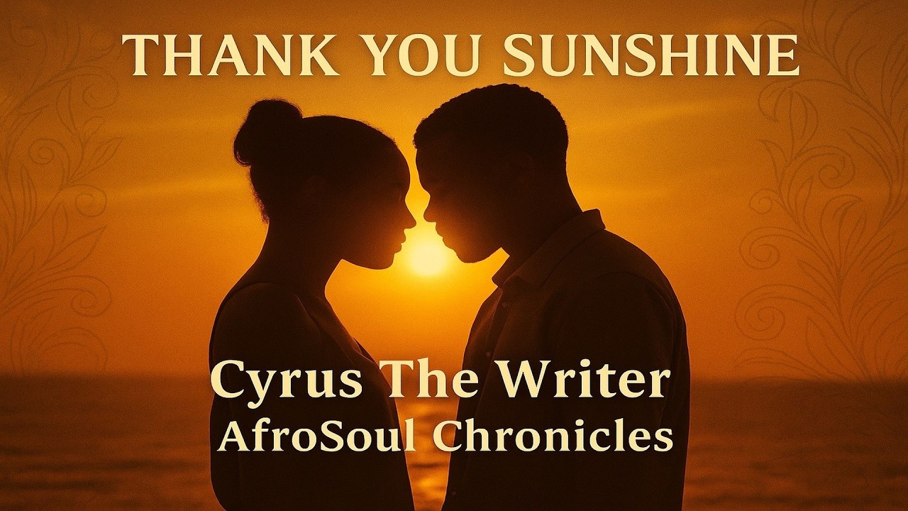 Thank You Sunshine – AfroSoul Love Song | Cyrus The Writer (Official Audio)