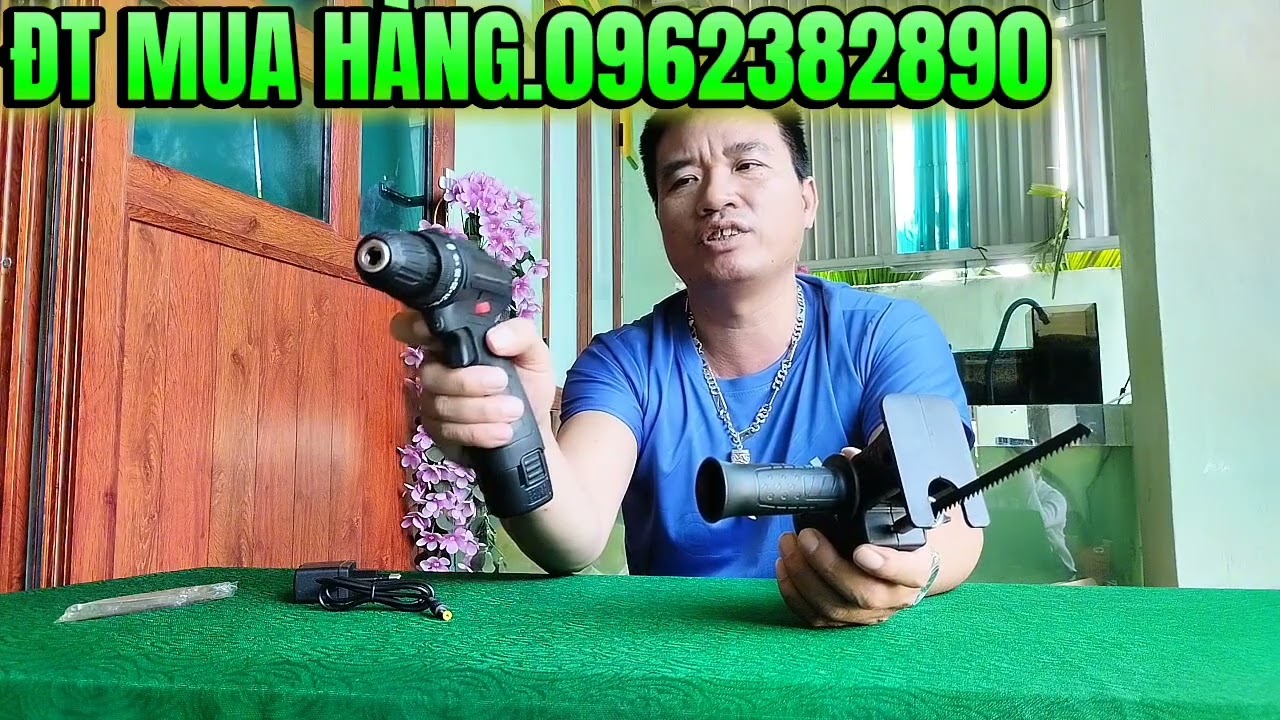 THIẾT BỊ CHUYỂN ĐỔI TỪ MÁY KHOAN SANG MÁY CƯA GỖ SẮT ĐA CHỨC NĂNG 