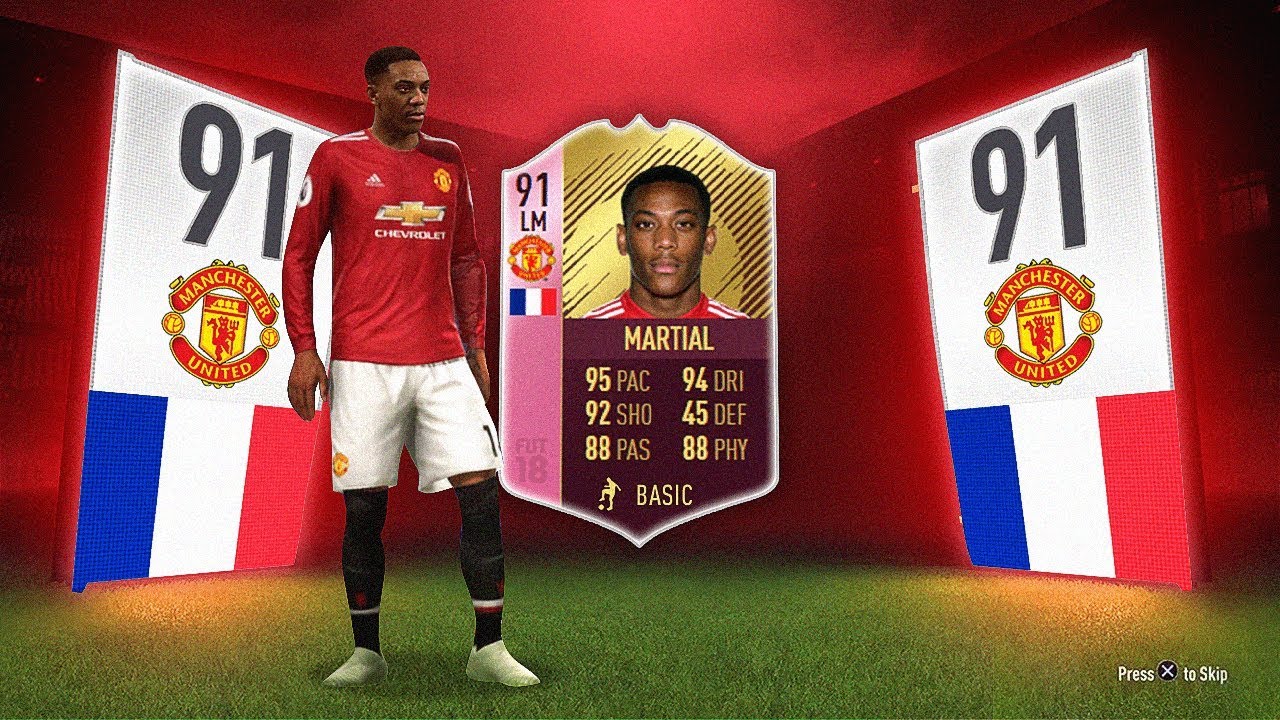 FUTTIES WINNER 91 MARTIAL SBC! - FIFA 18 Ultimate Team