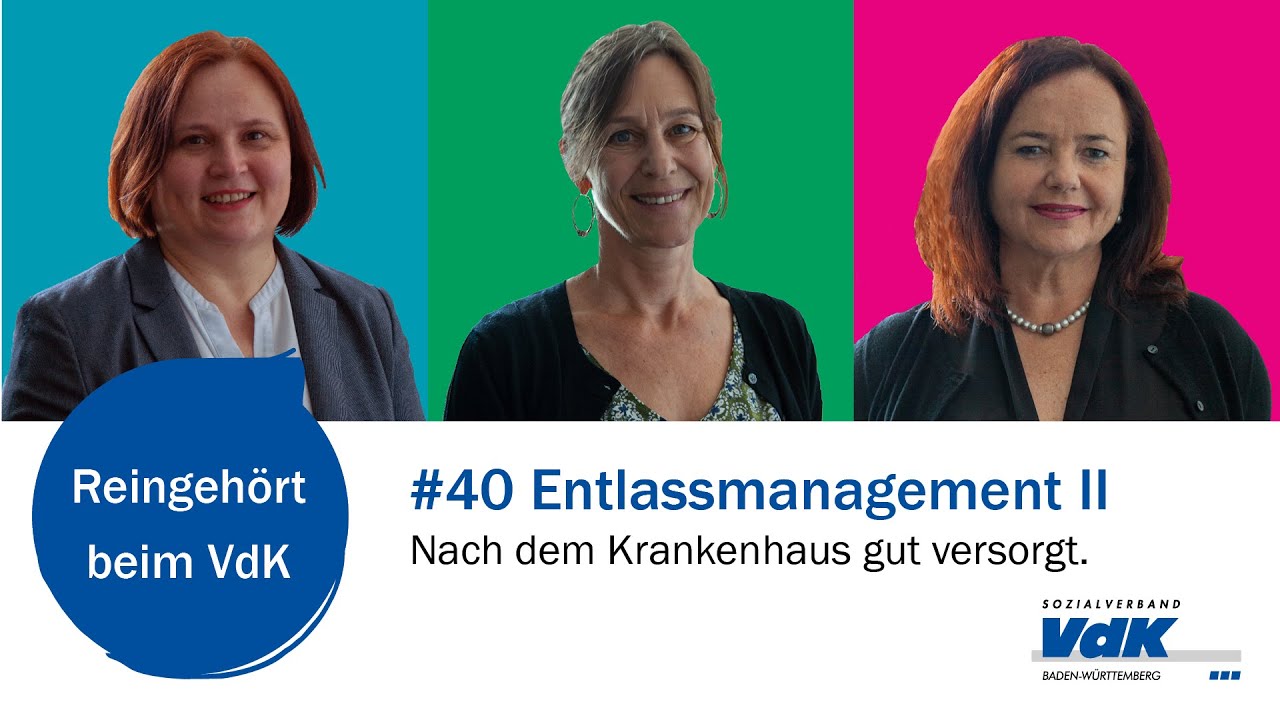 Entlassmanagement II - Nach dem Krankenhaus gut versorgt - Reingehört! #40
