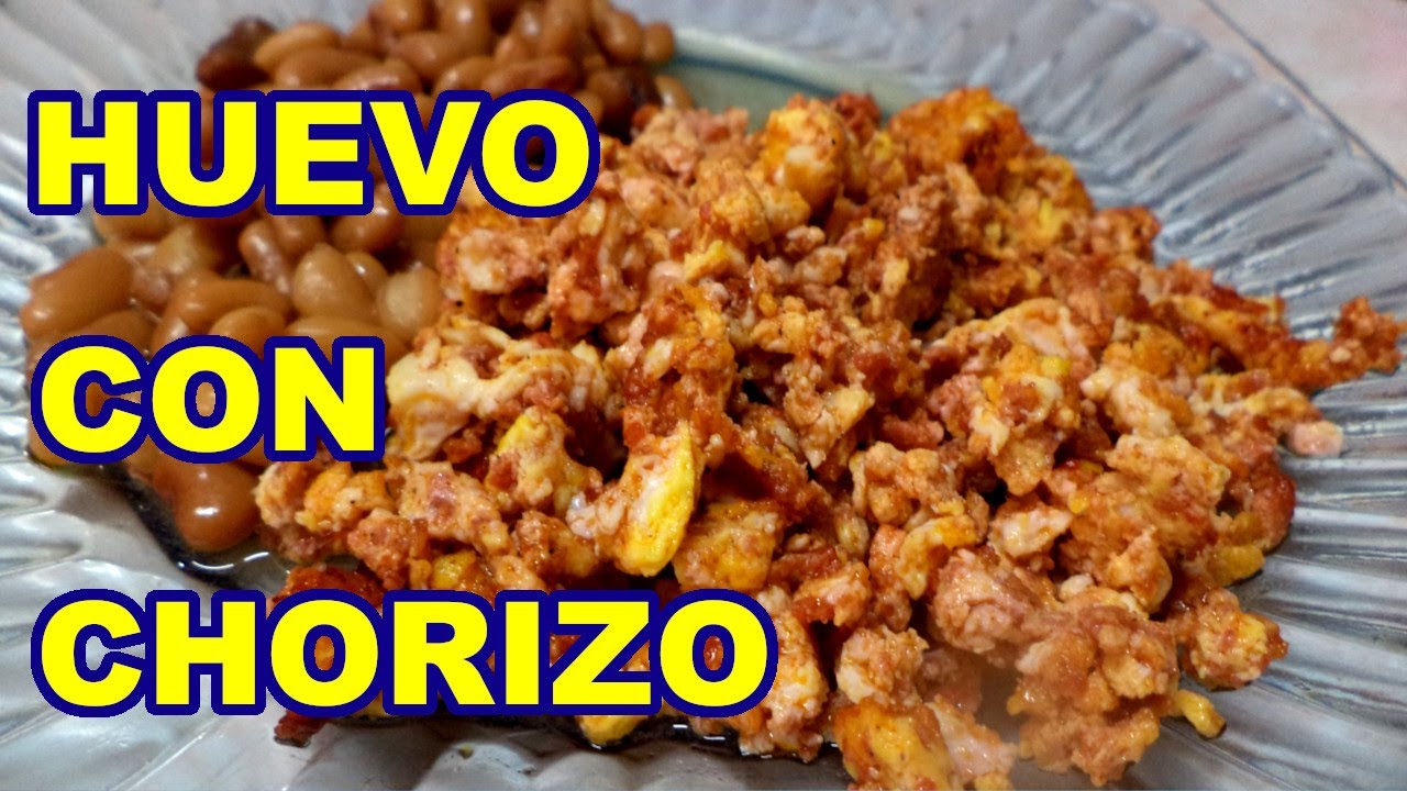 Como Hacer HUEVO con CHORIZO