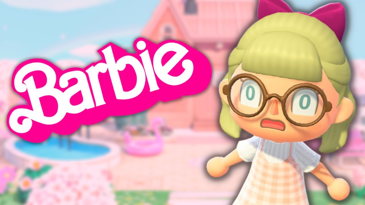 I created a BARBIE dreamhouse in Animal Crossing!