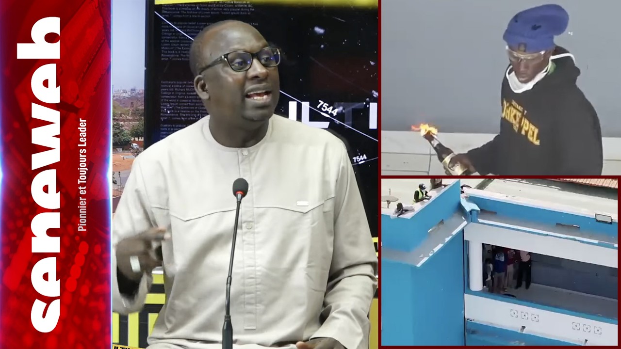 Étudiant avec cocktail Molotov : vidéos à l'appui, ce juriste confirme Bamba Cissé