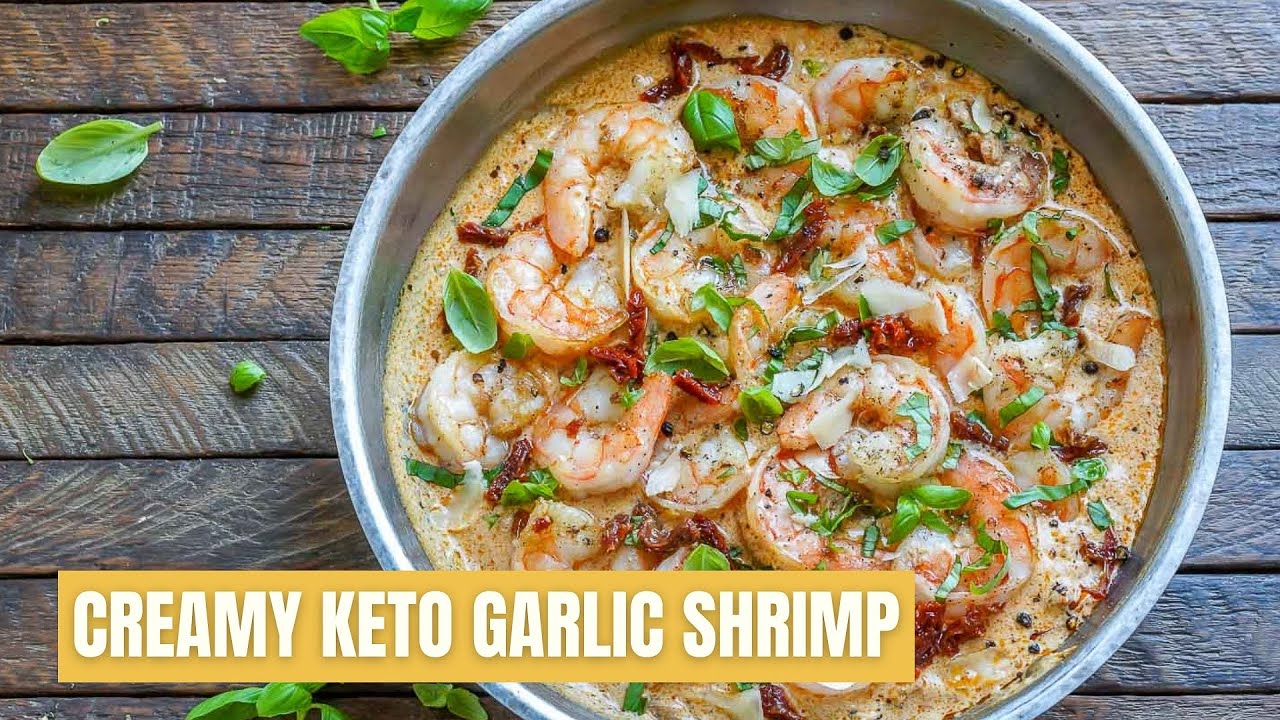 How To Make Creamy Garlic Shrimp With Parmesan – Easy Keto Shrimp Recipe – Blondelish