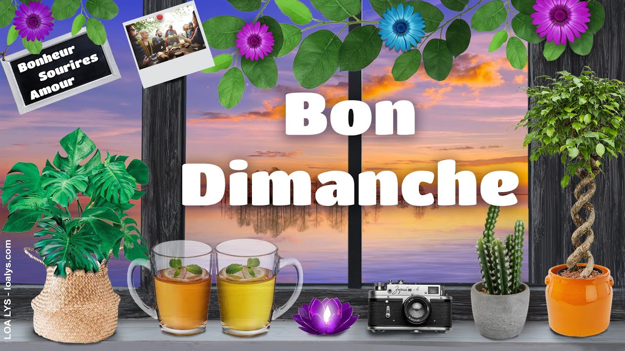 Bon Dimanche ♥ Jolie carte virtuelle
