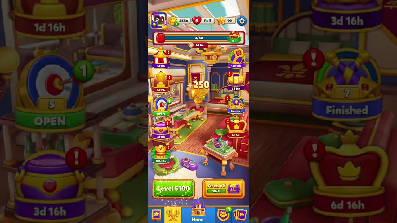 Royal match levels 5100 to 5129 Epic 30 Open new Area Ancient Adventure puzzle break Lighting rush 