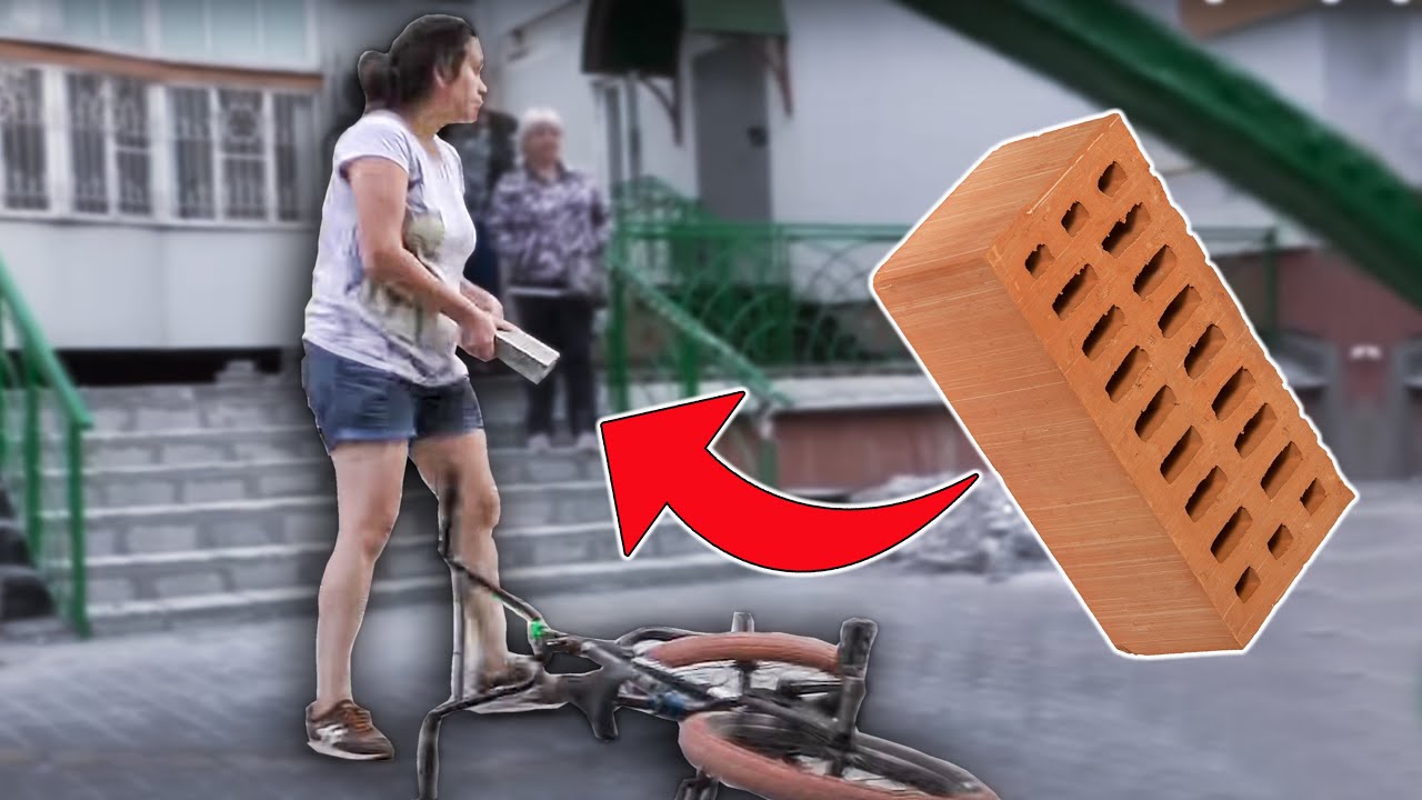 ЯЖЕМАТЬ сломала BMX Школьнику