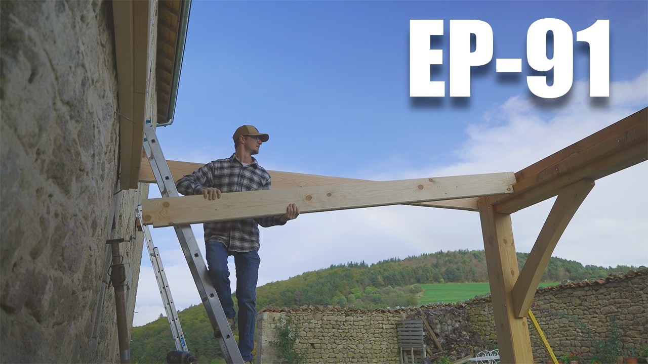 ON CONTINUE LA TERRASSE EN BOIS ! 🔨 | Épisode 91
