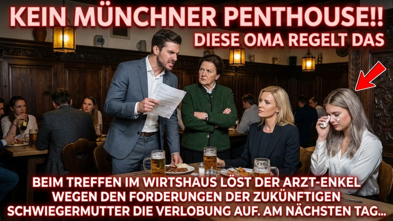Schwiegermutter verlangt ein Penthouse. Der Arzt-Bräutigam sagt die Hochzeit am nächsten Tag ab
