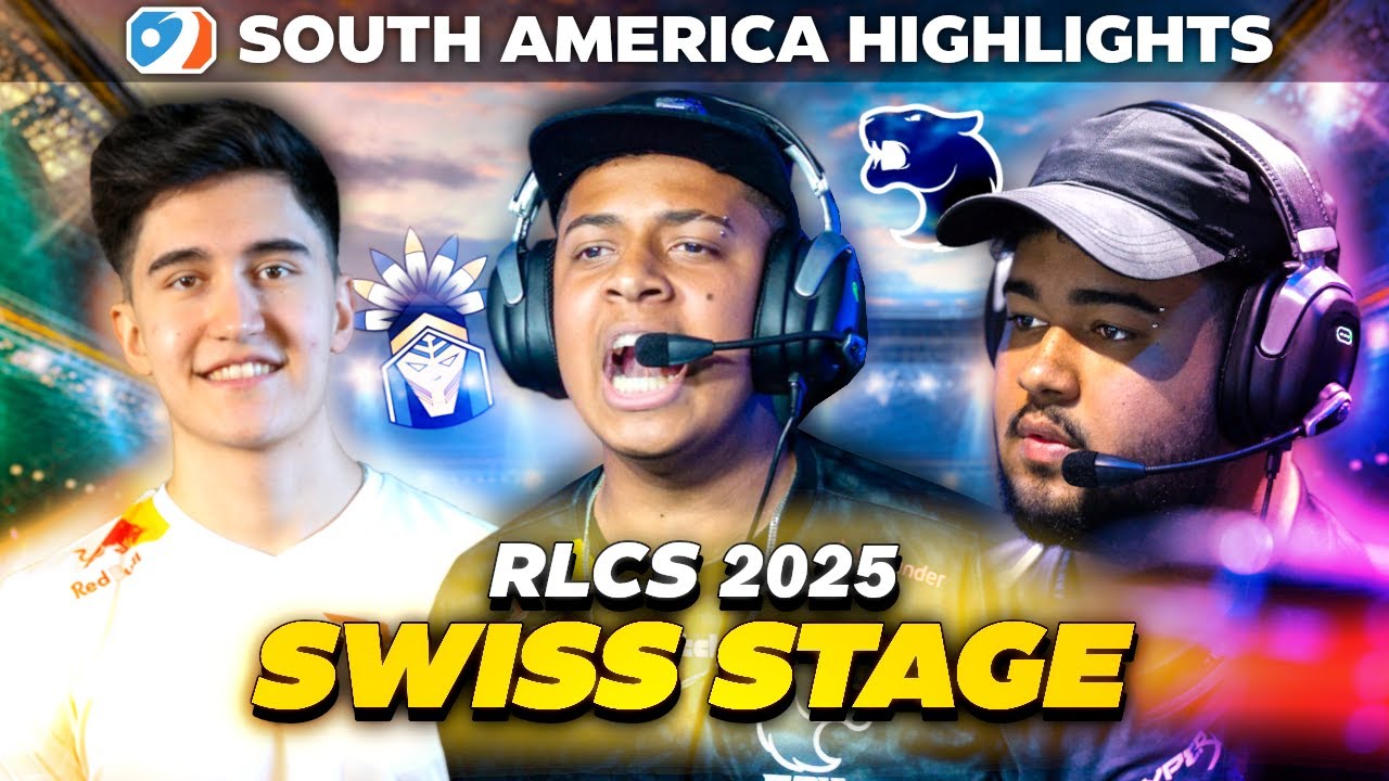 INSANE NEW RLCS TEAMS!! | HIGHLIGHTS | DAY 1 SOUTH AMERICA! | Swiss Stage Group A RLCS 2025