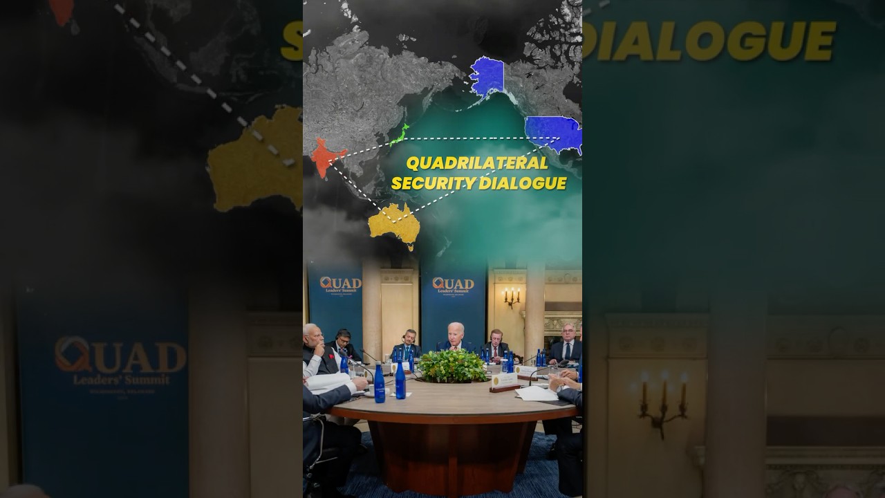 What Makes India Crucial to the Quad Alliance? 🤔 #quadsummit #quad