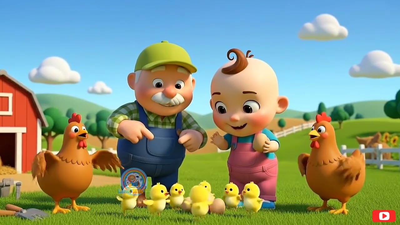 Old Farmer Mac Donald Had a Farm 🐴🐮 | Animal Sounds Song for Kids | Nursery Rhymes for Toddlers