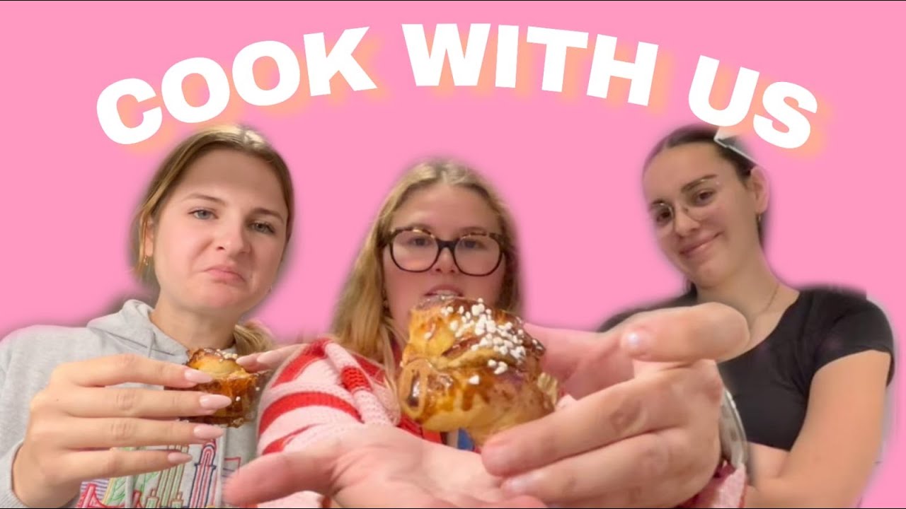 COOK WITH US - cinnamonrolls