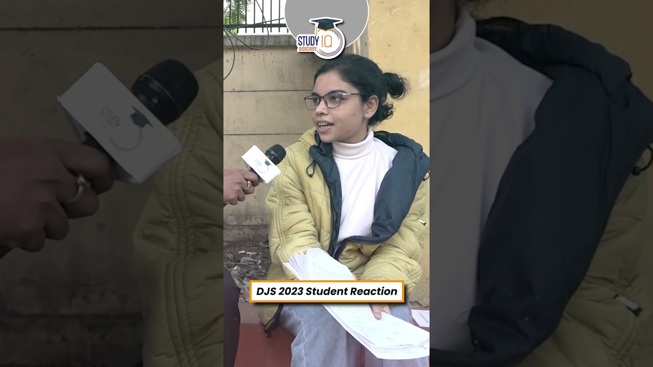 Delhi Judiciary 2023 Exams | Student Reaction | StudyIQ Judicary #djs #judiciary