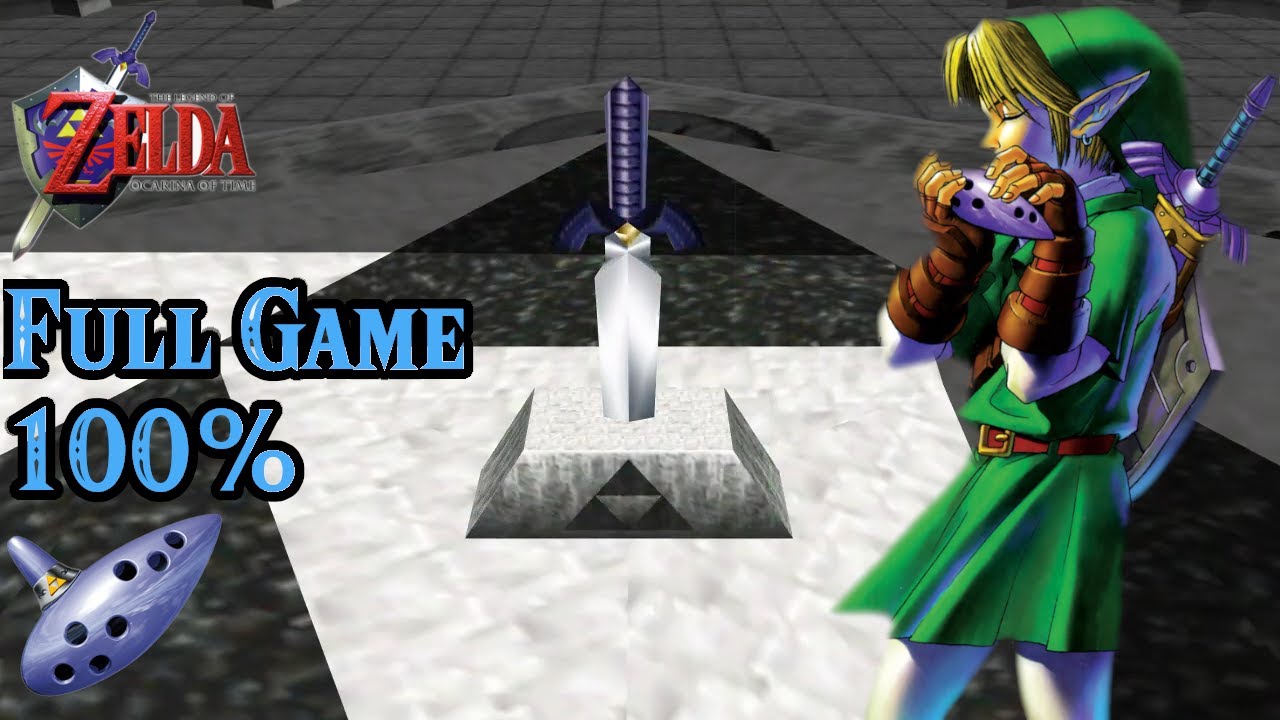 Zelda: Ocarina of Time - 100% Walkthrough  (FULL GAME - PC Port)