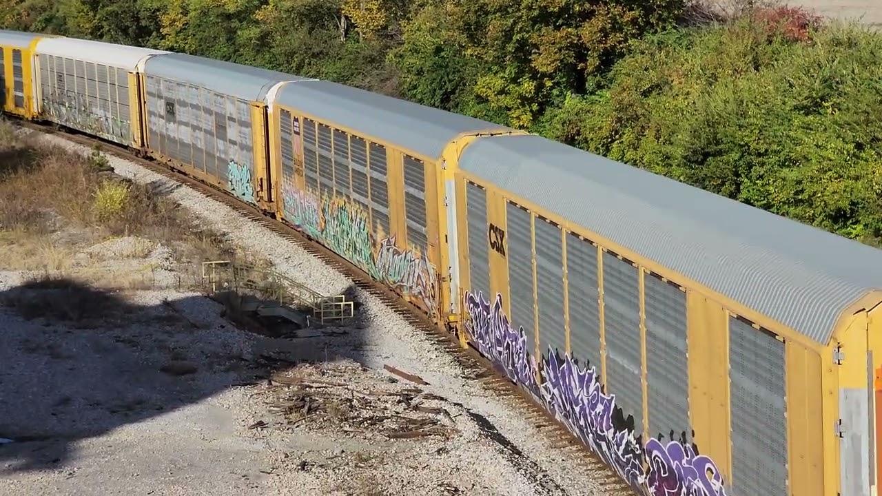 Csx Intermodel/Autorack Train