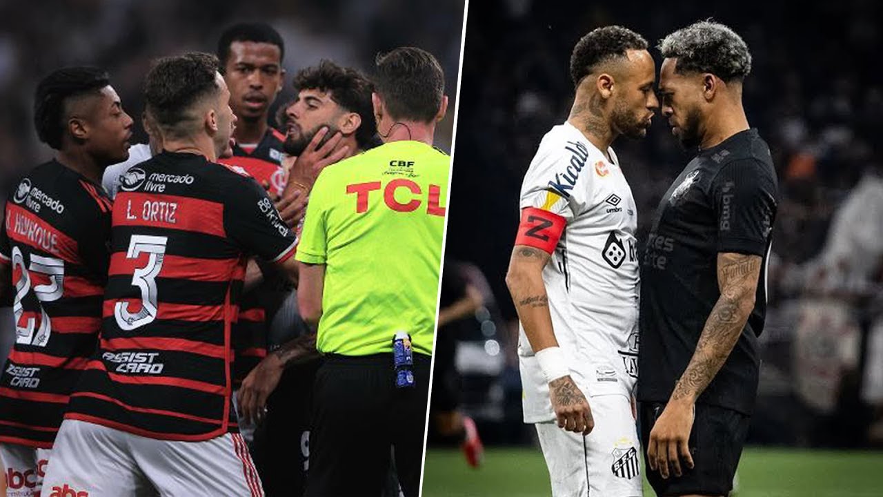 MOMENTOS DE F&Uacute;RIA NO FUTEBOL BRASILEIRO 2025